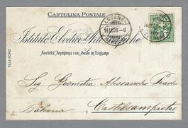 1906, CP/PK ISTITUTO ELVETICO LUGANO