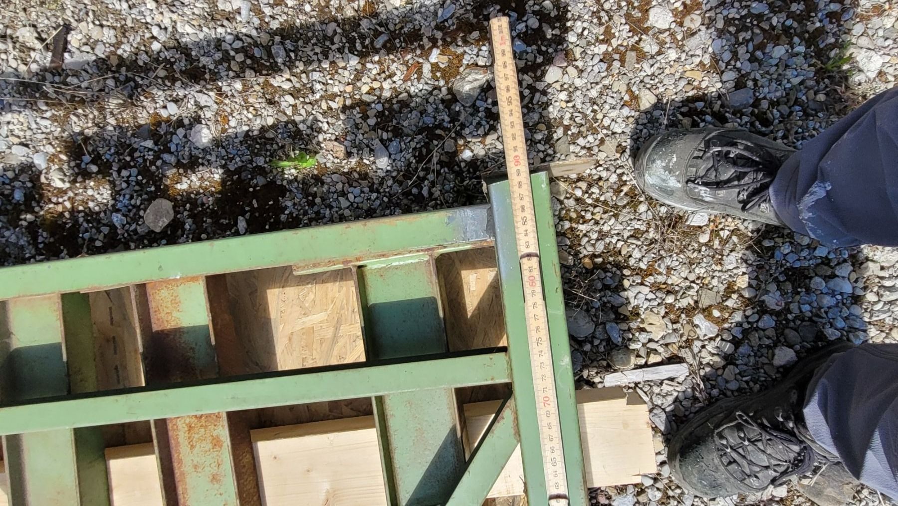 Sonstiges für Baugewerbe: Palettregal – Gebraucht aus Wuppenau von  4