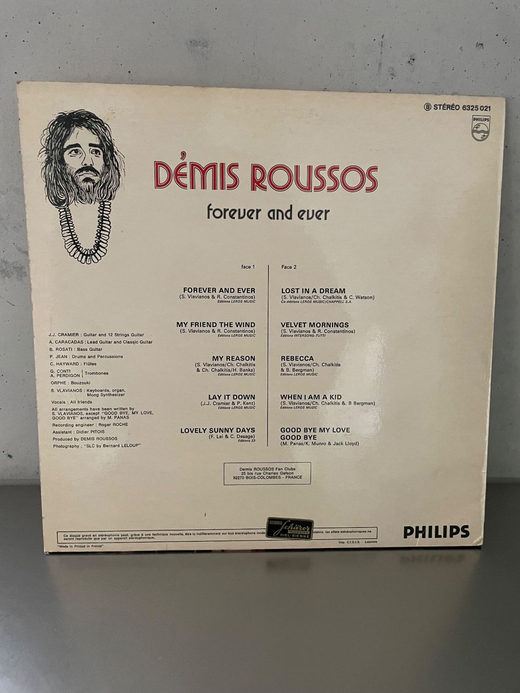 Dischi in vinile: LP Démis Roussos - Forever and ever, 1973 – Usato da Sutz venduto da fx05 1