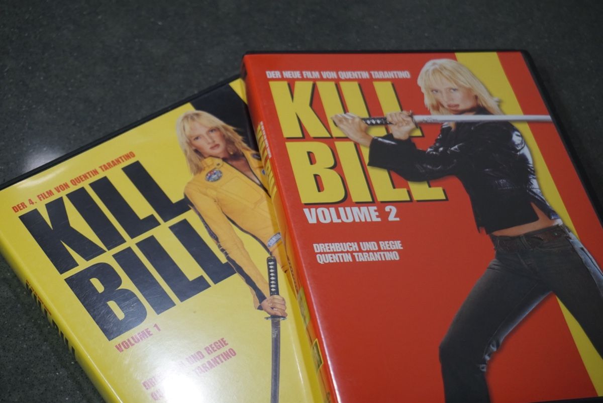 Alle DVDs: Kill Bill Vol. 1 & 2 - Quentin Tarantino - DVD Collection – Gebraucht aus Allschwil von N04Ah