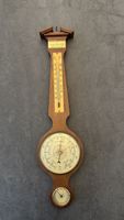 Wetterstation Holz Barometer Thermometer Hygrometer