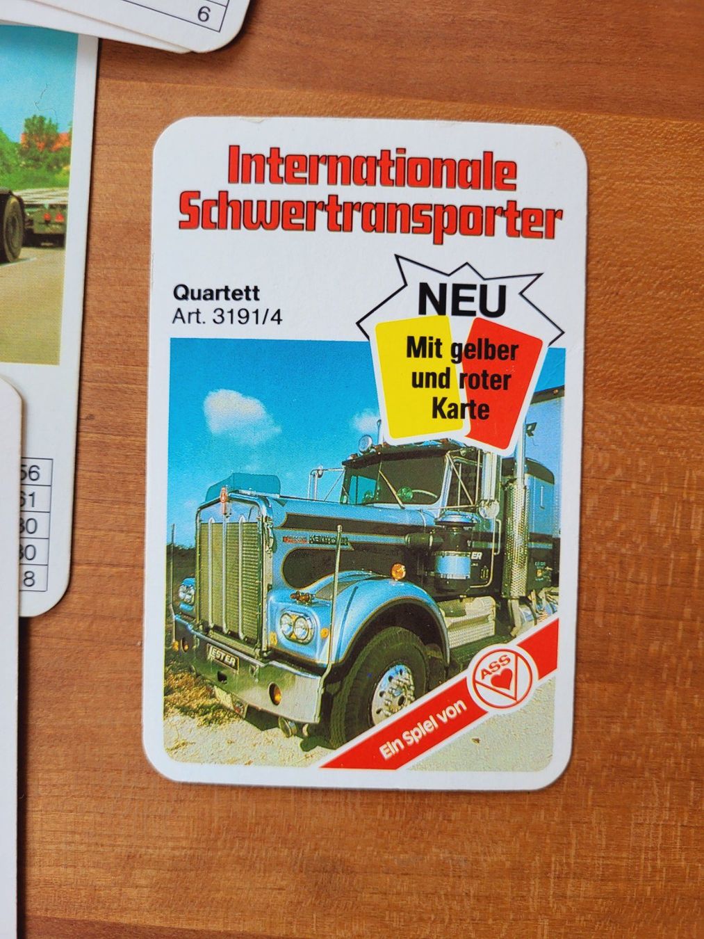 Spiele: Internationale Schwertransporter Quartett – Gebraucht aus Langenthal von baesa