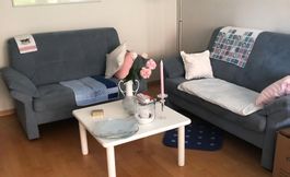 Gemütliches und gepflegtes 2er und 3er Sofa