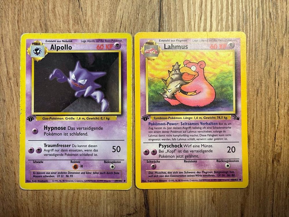 Pokémon Carte collezionabili: 9 Pokémonkarten der ersten Edition – Usato da Mollis venduto da Maxi2607 4