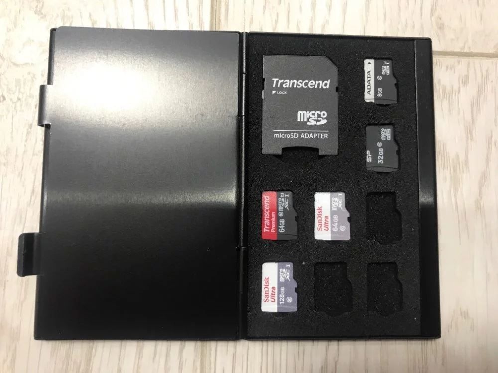 Schede di memoria: Boîtier de rangement MicroSD / SD Cartes – Nuovo (secondo la descrizione) da Yverdon-les-Bains venduto da rogi80 6