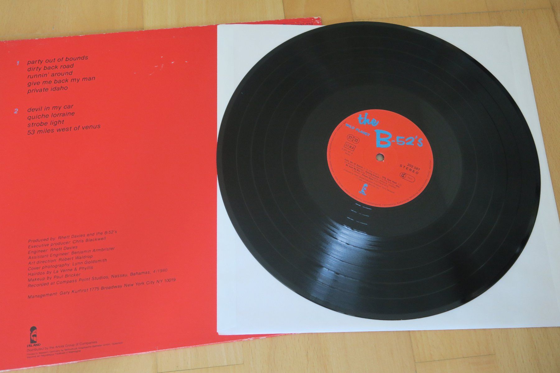 Dischi in vinile: The B-52's – Wild Planet – Usato da Thun venduto da Karibu70 2