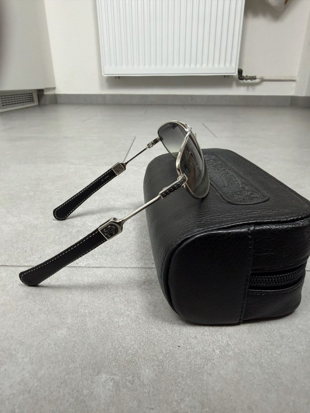 Chrome Hearts Occhiali & Lenti: Chrome Hearts GALAXIE Aviator Sunglasses – Usato da Biel/Bienne venduto da sami0788480082 9