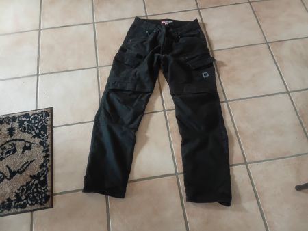 Engelbert Strauss Cargojeans vintage schwarz Gr. 52