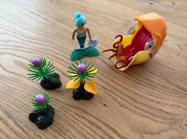 Playmobil Magic 70098 Meerjungfrau mit Schneckengondel