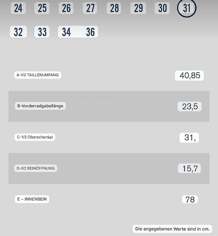 Jeans: Jeans Hose Asphalt Gr. 31 – Usato da Elsau venduto da sar_6pfl 4