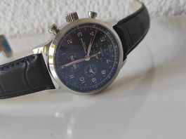 Chronograph mit Mondphase, perfekt und schön, RAR ! Neu