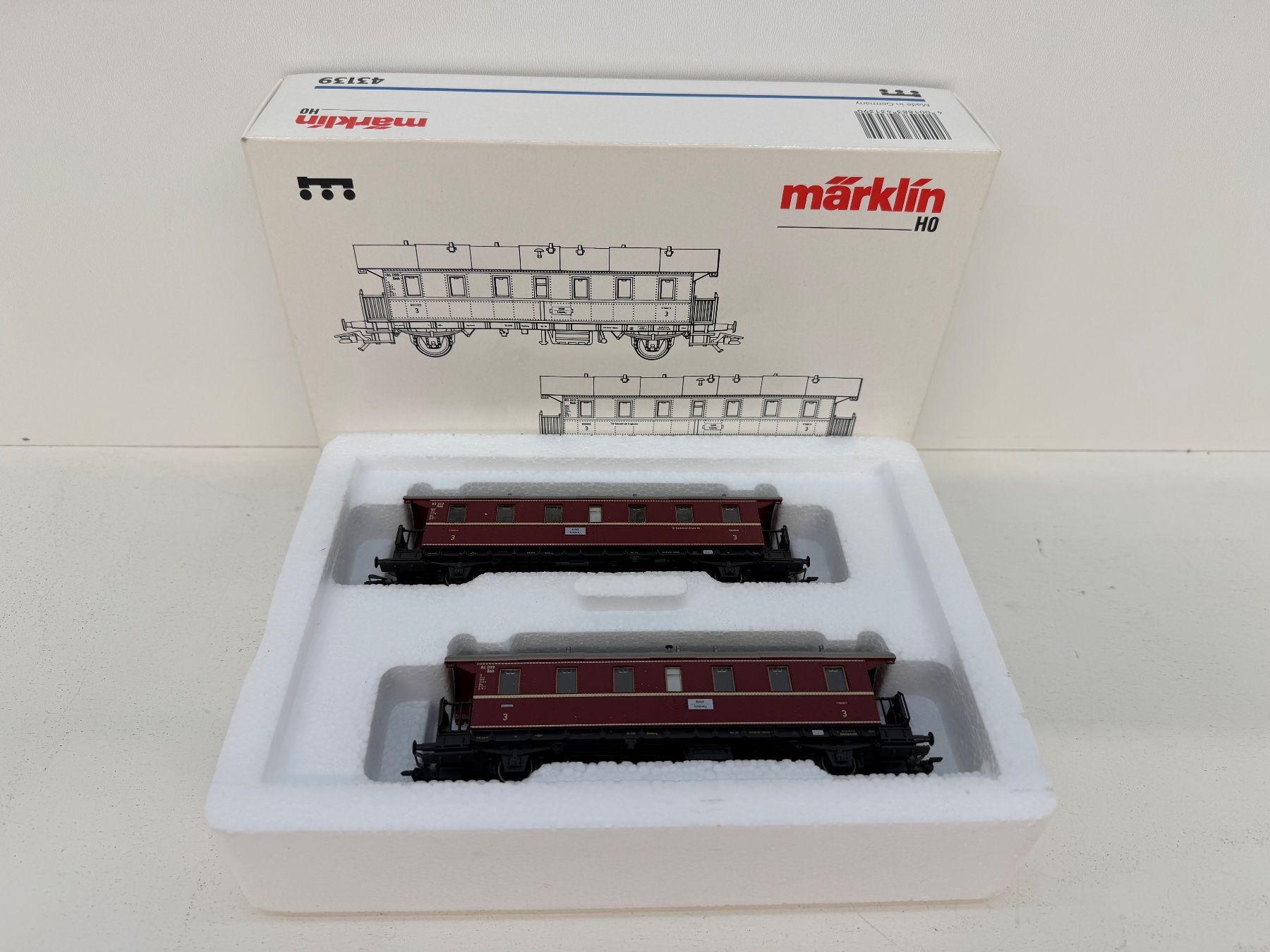 Märklin Modellini di ferrovie: Märklin 43139 Wagen-Set "Donnerbüchsen" II – Usato da Büsserach venduto da ModellbahnDepot 1