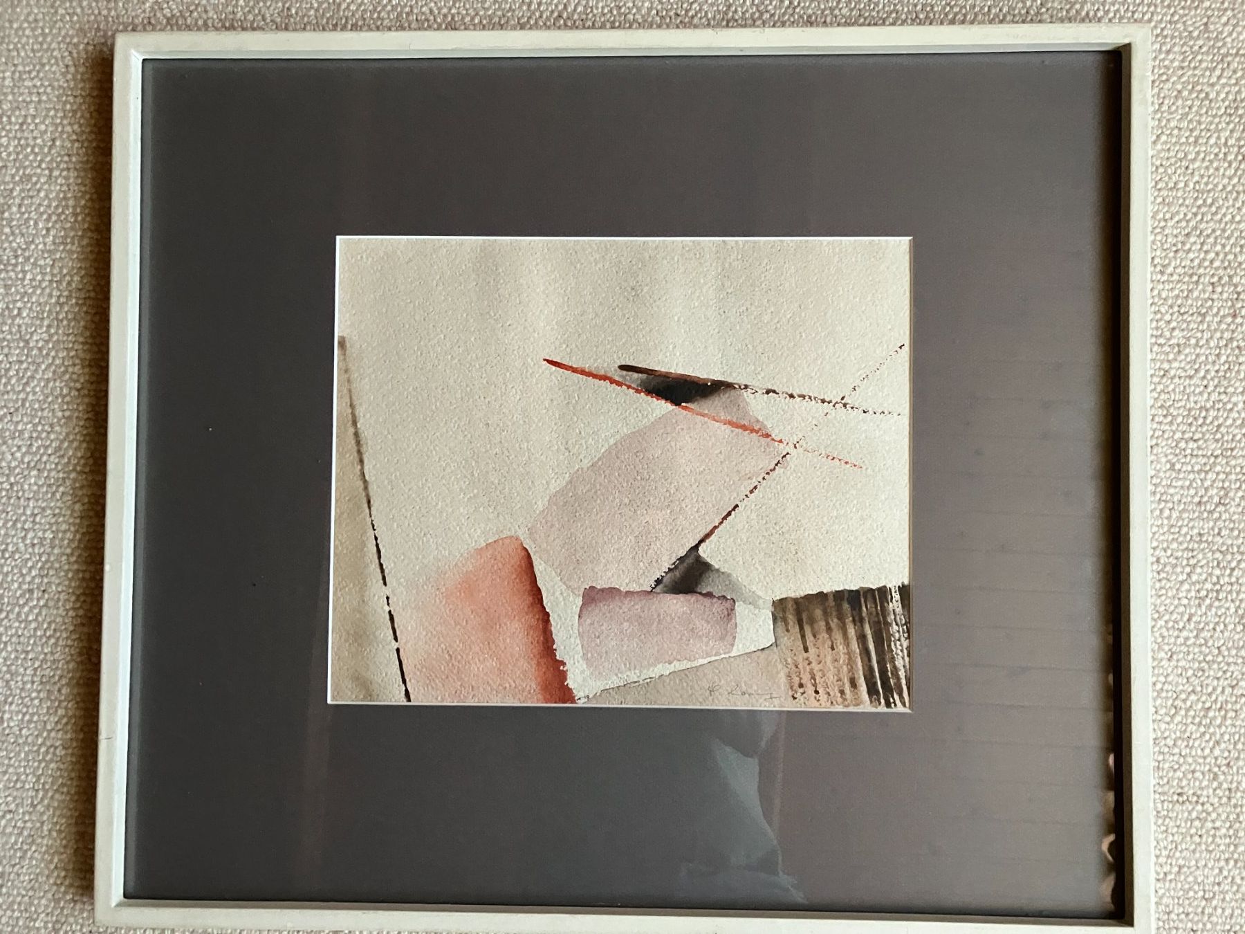 Tableaux: abstraktes Bild, signiert – D'occasion à Männedorf par Amleto3