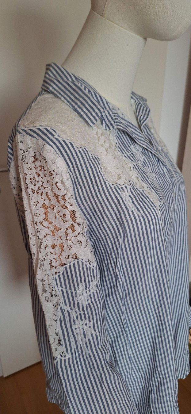 Promod Camicette: chemisier (dentelle) – Nuovo e nell'imballaggio originale da Lussery-Villars venduto da pousinete02 2