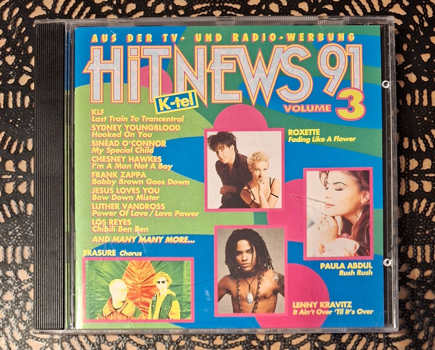 CD: Hit News 91 Vol.3, Hit Compilation CD Sampler 1991 – Usato da Schönenberg TG venduto da Gregolino76