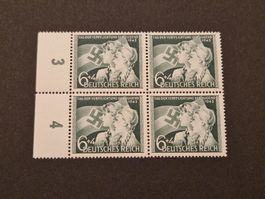 Deutsches Reich Viererblock Briefmarken postfrisch