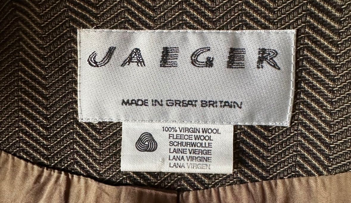 Giacche: Jaeger Vintage Schurwoll-Blazer 38 – Usato da Ipsach venduto da Lary_Sommer 1