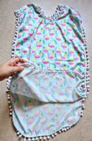 PONCHO ÜBERWURF CAPE 12 JAHRE GIRL MÄDCHEN,  KLEID TUNIKA