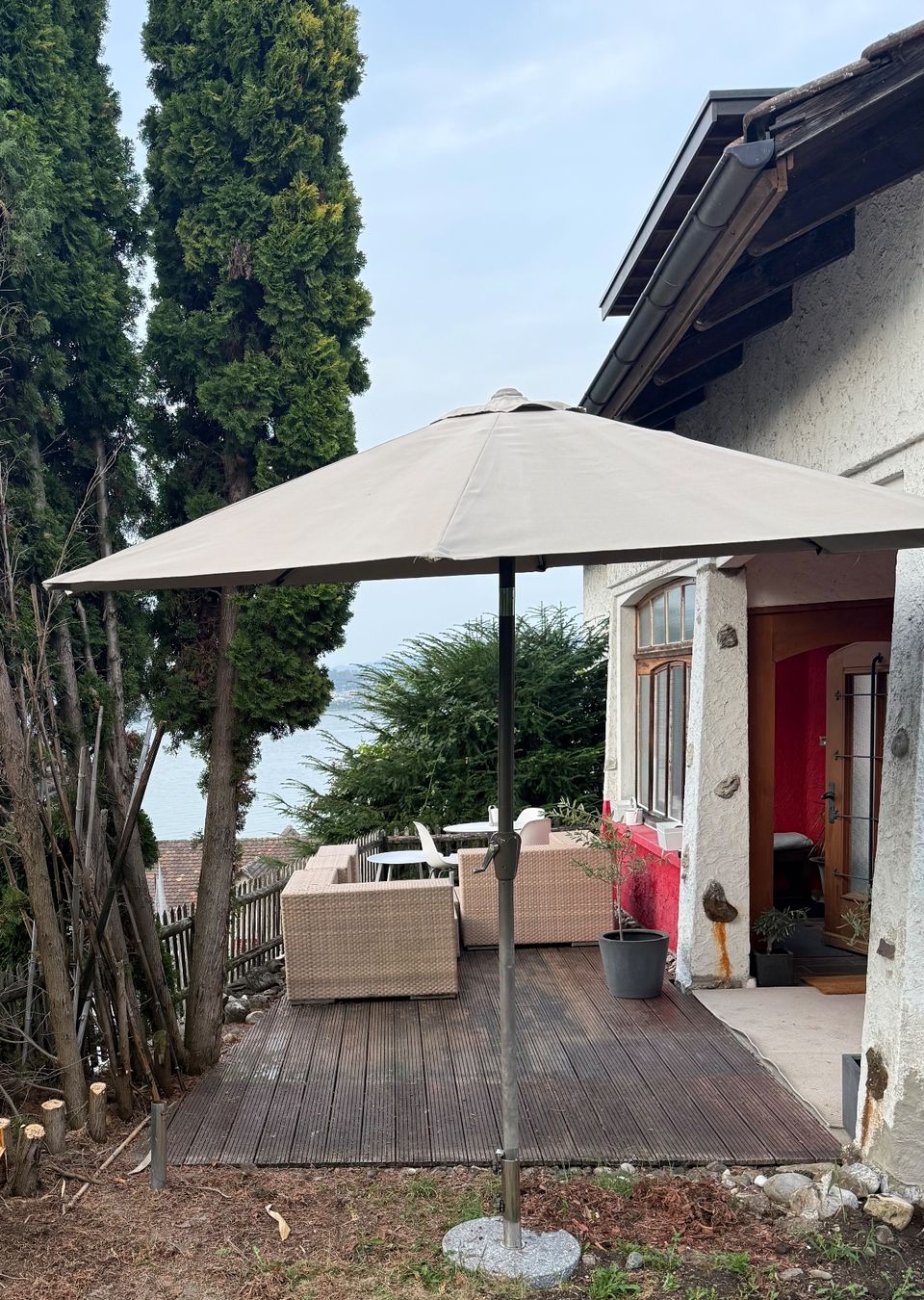 Parasols: Sonnenschirm mit Säule – D'occasion à Richterswil par CarlotaMaria 5