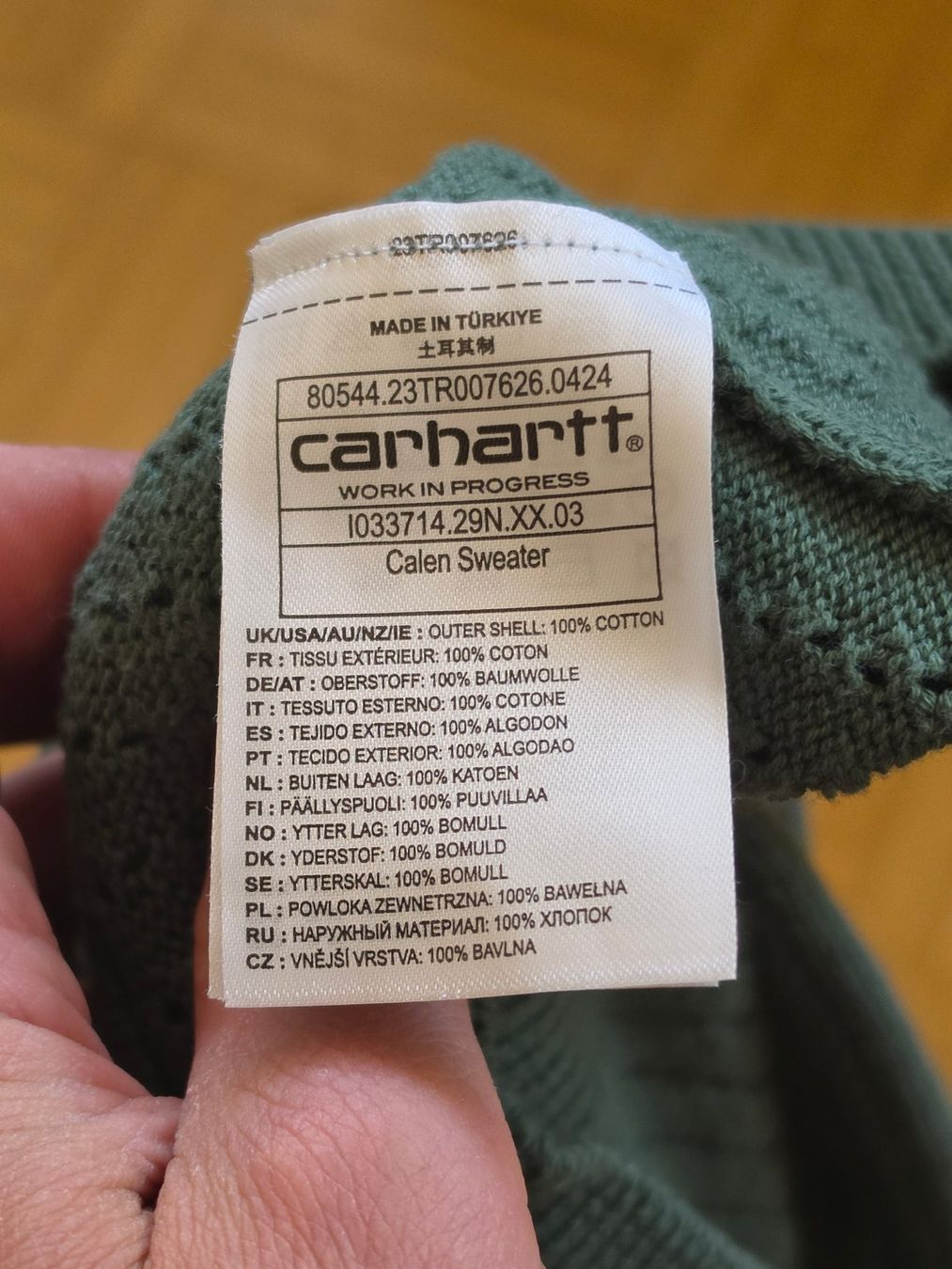 Carhartt Maglioni & Felpe: Carhartt WIP Calen Pulli - Grösse L – Usato da Bern venduto da Poobah 4