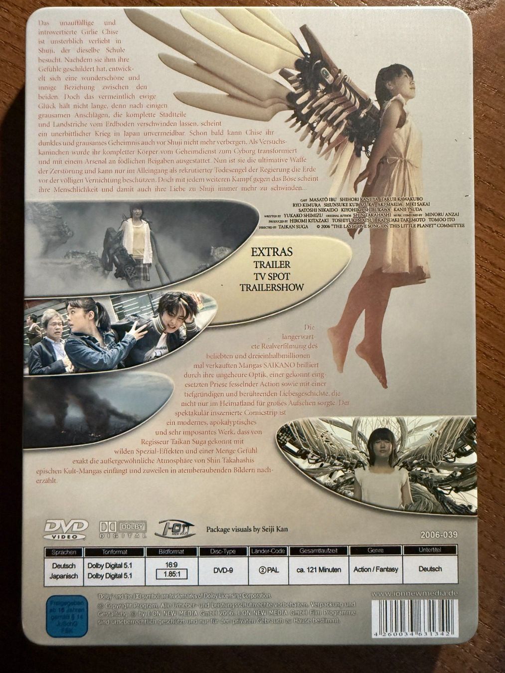 Tutti i DVDs: Saikano - Seelbook – Usato da Zürich venduto da FilmFreunde 1