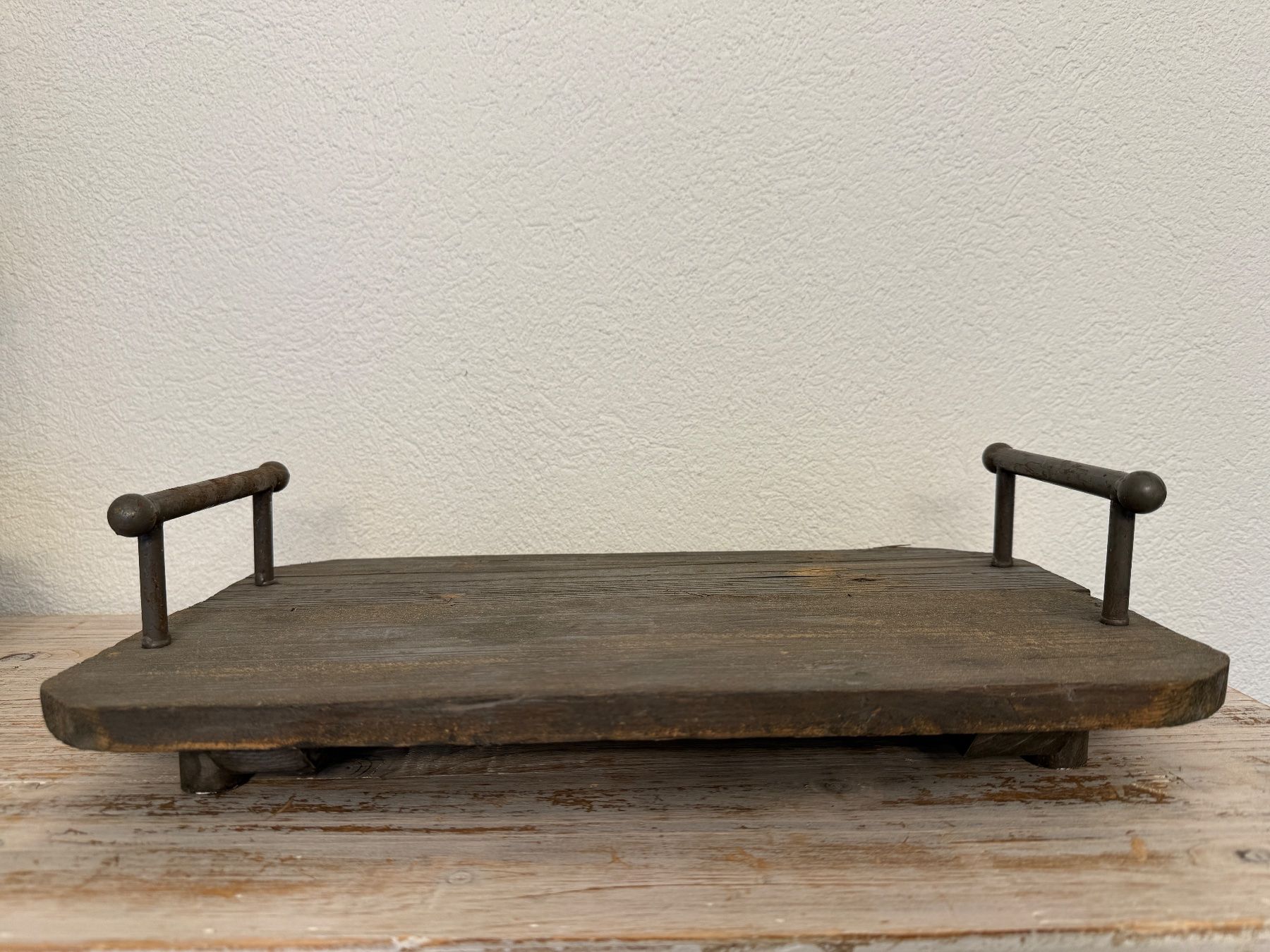 Tutte le decorazioni: Deko Tablett aus Altholz, im Shabby Chic Look – Usato da Wolfwil venduto da Inseider12