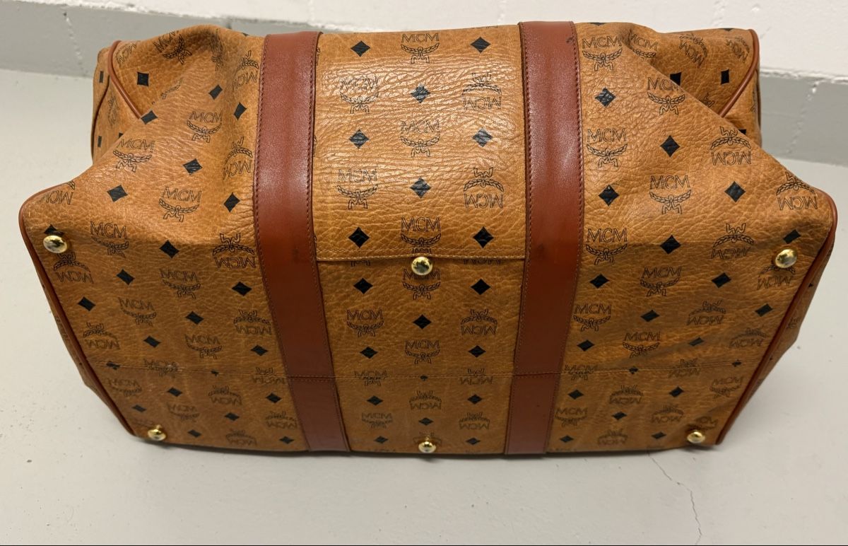 Mcm Borse: MCM Reisetasche monogram braun Leder – Usato da Zürich venduto da daki81 3