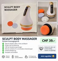 Sculpt Body Massager Körpermassagegerät mit Aufsätzen