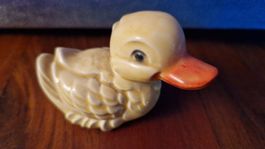 Gelbe Porzellan-Ente 'Goebel'