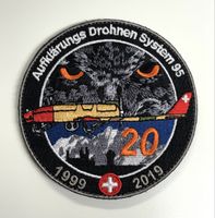 Patch selten Schweizer Luftwaffe ADS 95 Drohnen Armee