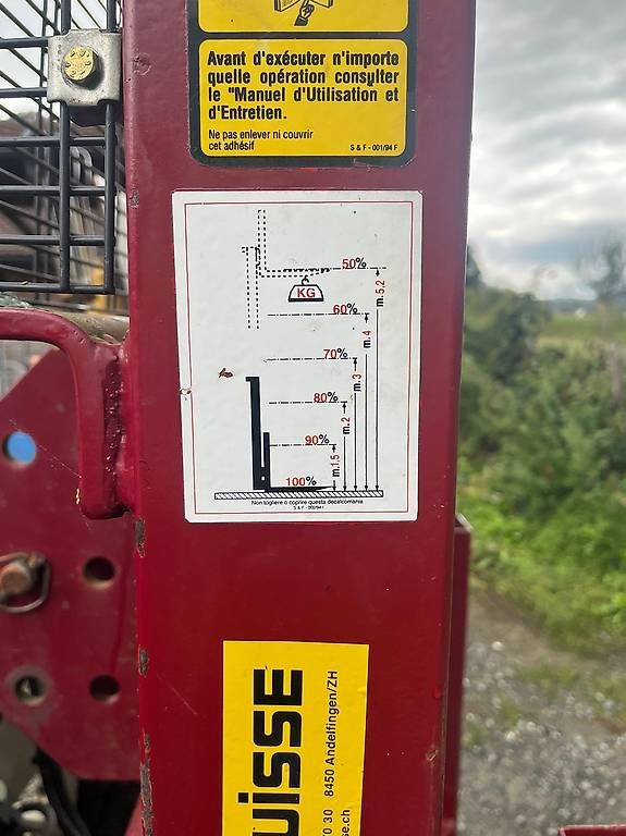 Carrelli elevatori e a forche: Heckstapler für Traktor – Usato da Gränichen venduto da ksthandel 1