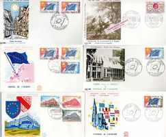 6 Stück FDC Frankreich