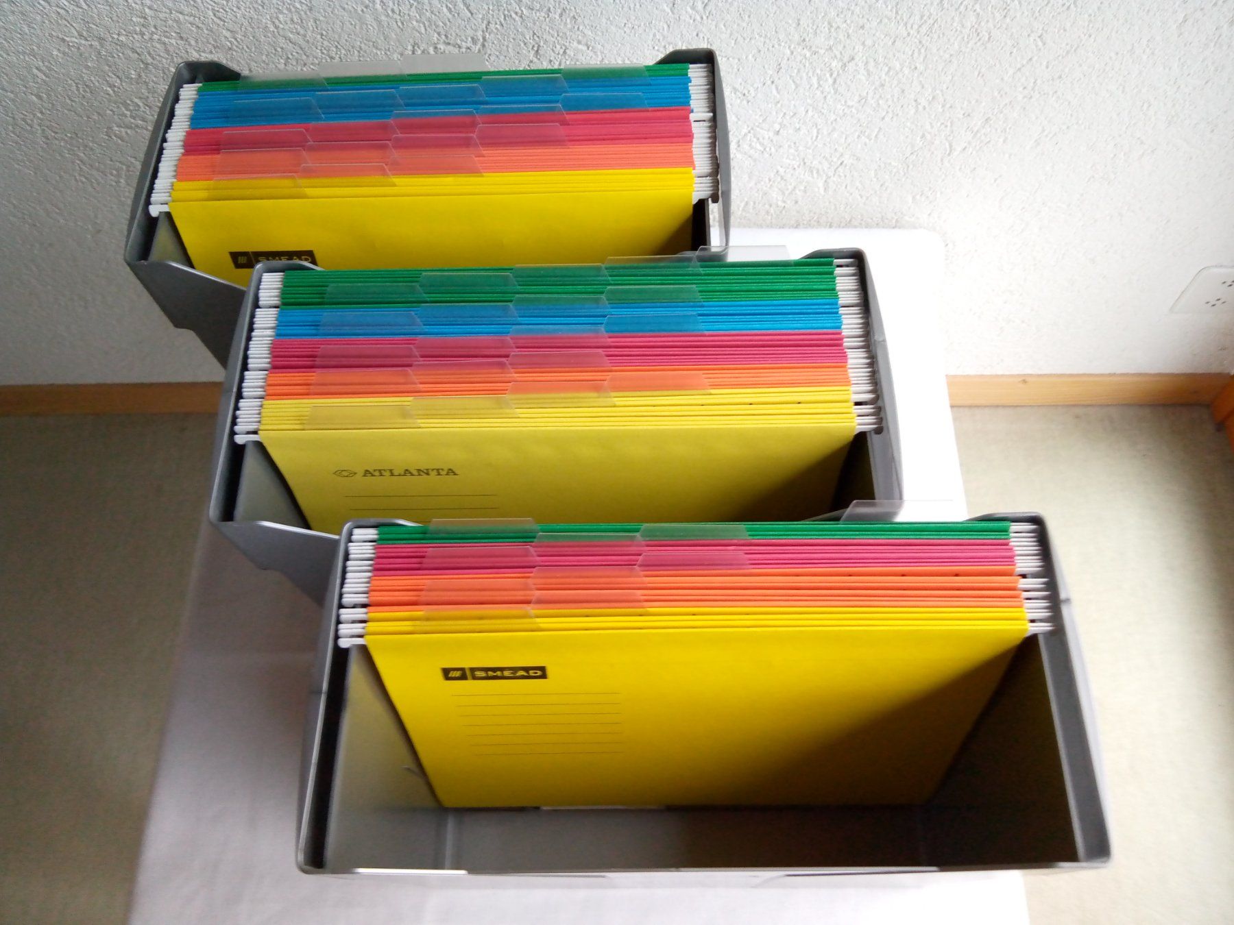 Raccoglitori: Hängeregisterboxen mit Hängemappen – Usato da Pratteln venduto da Zund-88-Funken