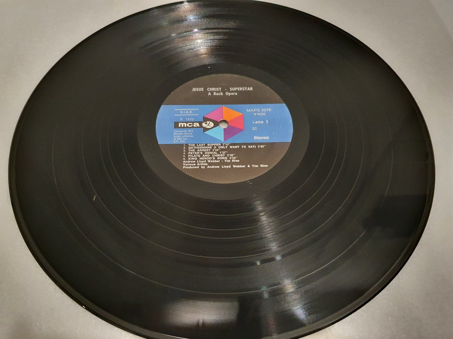 Schallplatten: Jesus Christ Superstar / 2 LP`s – Gebraucht aus Uster von Vinyl-Leidenschaft 7