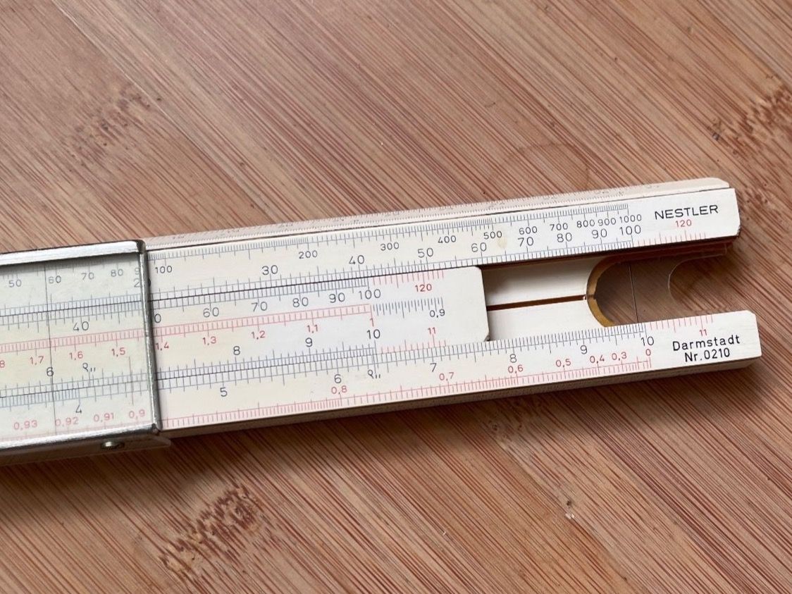 Taschenrechner: Rechenschieber NESTLER No 0210 – Gebraucht aus Zollikofen von  1