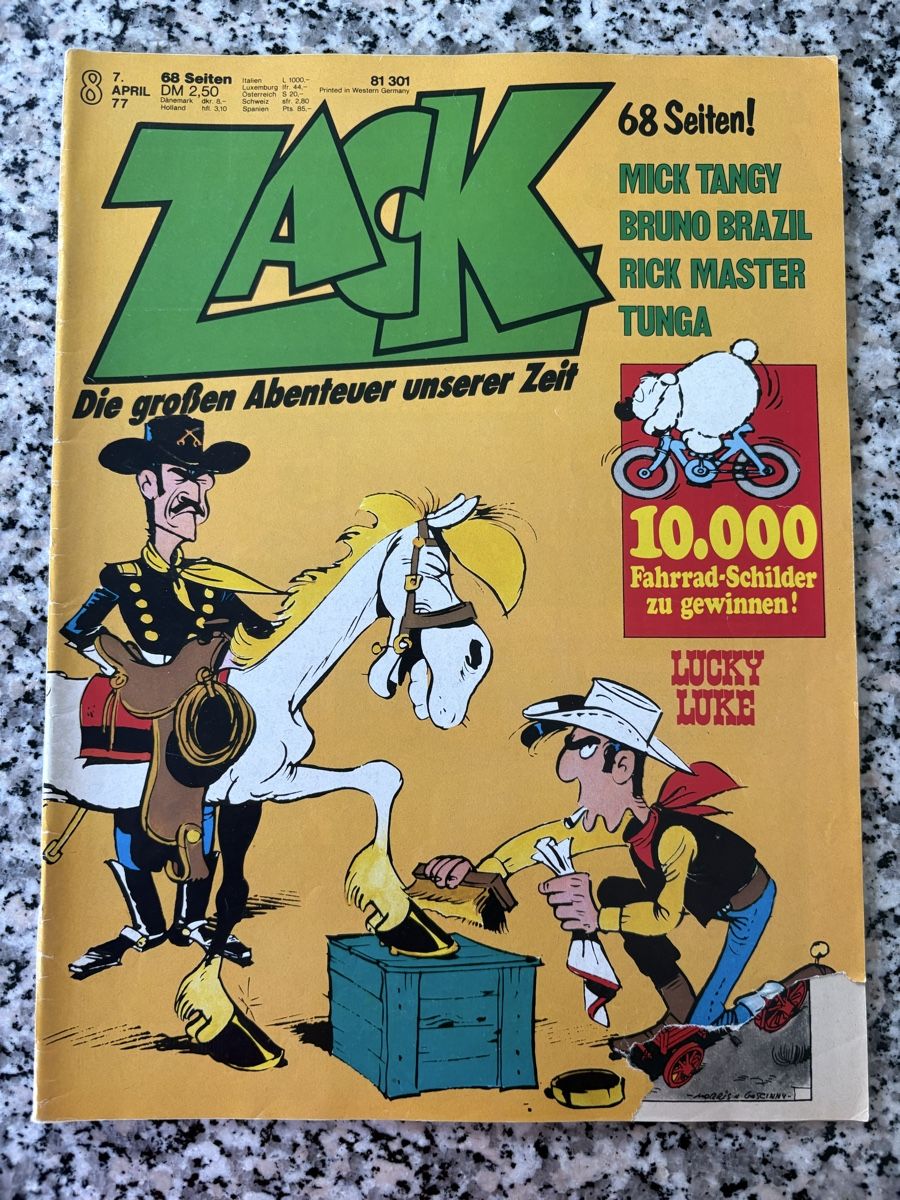 Comics: Zack Comics 1-14 Komplett 16-22 , 25,26 – Gebraucht aus Wangen b. Dübendorf von Antiz1210 6