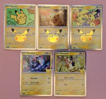 Pokémon 30th Anniversary – Pikachu Trio + 2 Cards – English