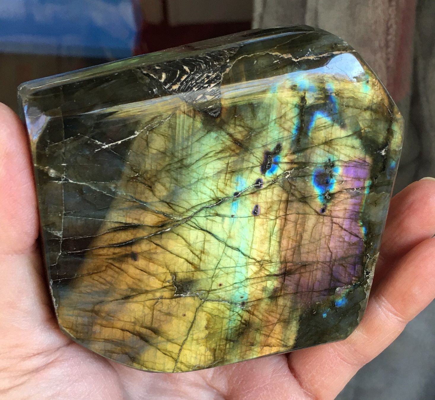Minerali & Pietre curative: labradorite 782gr – Usato da Vevey venduto da zabounetta 6