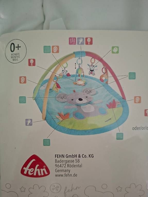Tappeto da gioco: Spielbogen von Fehn "3-D-Activity-Decke" – Usato da Grosswangen venduto da Drafi 3