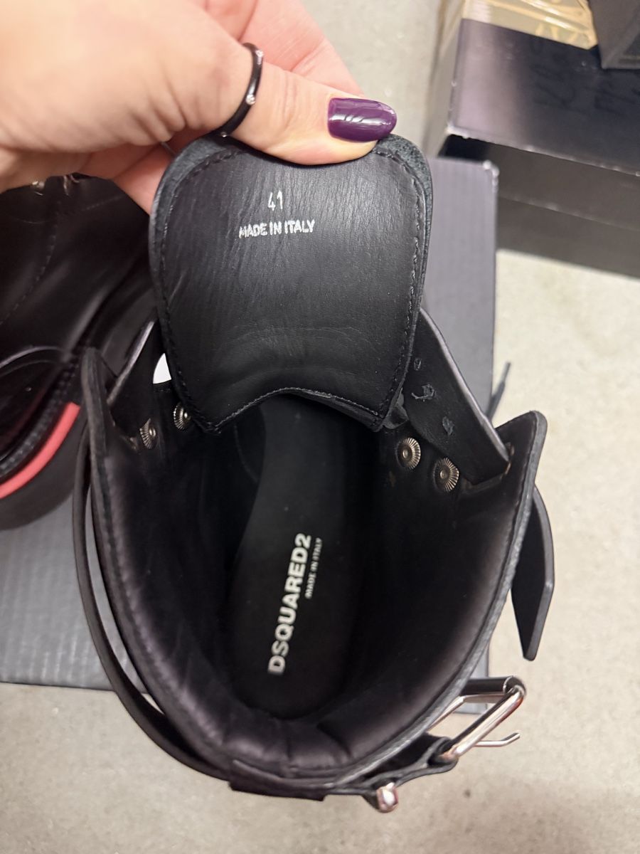 Dsquared2 Scarpe da uomo: Dsquared2 Stiefelten Gr.41 – Usato da Zürich venduto da MariiiaR 2