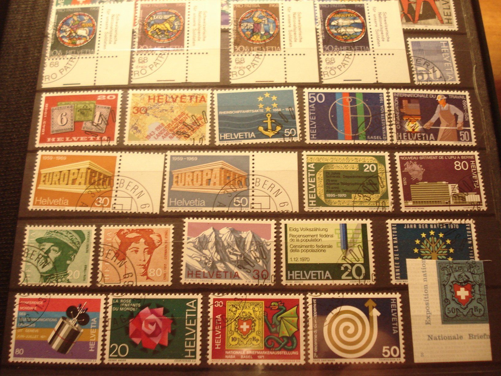Alle Briefmarken: Lot Schweiz ET.o – Gebraucht aus Niederwil AG von morostahu 2