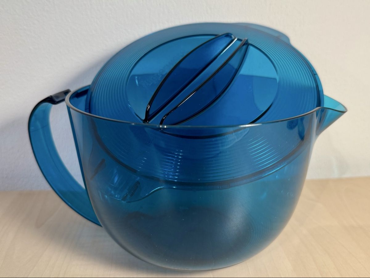 Tupperware Contenitori & Simili: Tupperware MicroCook Krug, Blau 1 Liter – Nuovo e nell'imballaggio originale da Worben venduto da Teddy112