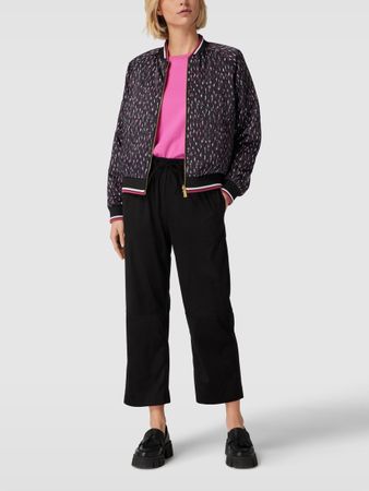 Scotch & Soda Blouson mit Allover-Muster in black