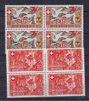 1941 Pro Patria Viererblocks postfrisch   15963