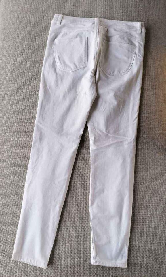 Pantaloni: Weisse Jeans / Hose Gr. 40 / L – Usato da Nänikon venduto da Manta87 2