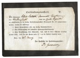 BERN 28.03.44 Beleg Entbindungsanstalt [L5]