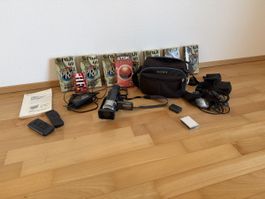 SONY  HDV   1080   i    HDR-HC1E   mit Zubehör und Kassetten