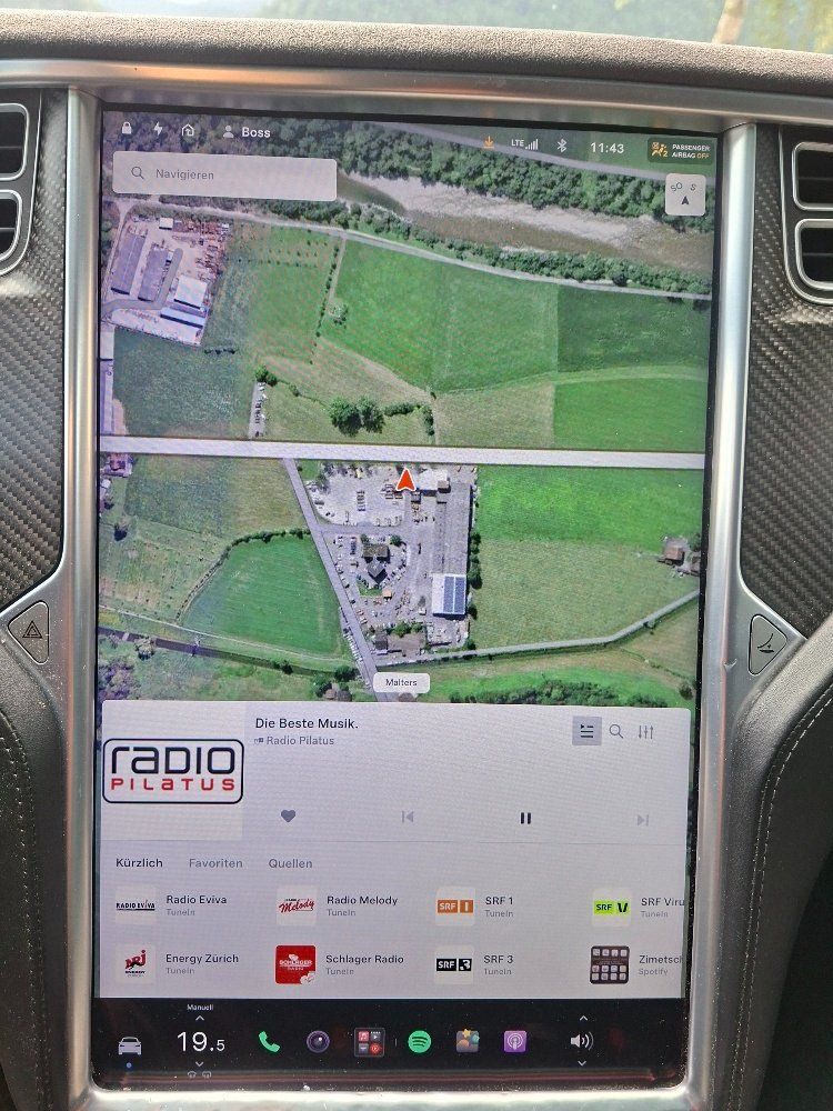 Tesla Automobili: Tesla Model X Performance P100D AWD schwarz mit AHK – Usato da Malters venduto da kadett1978 7