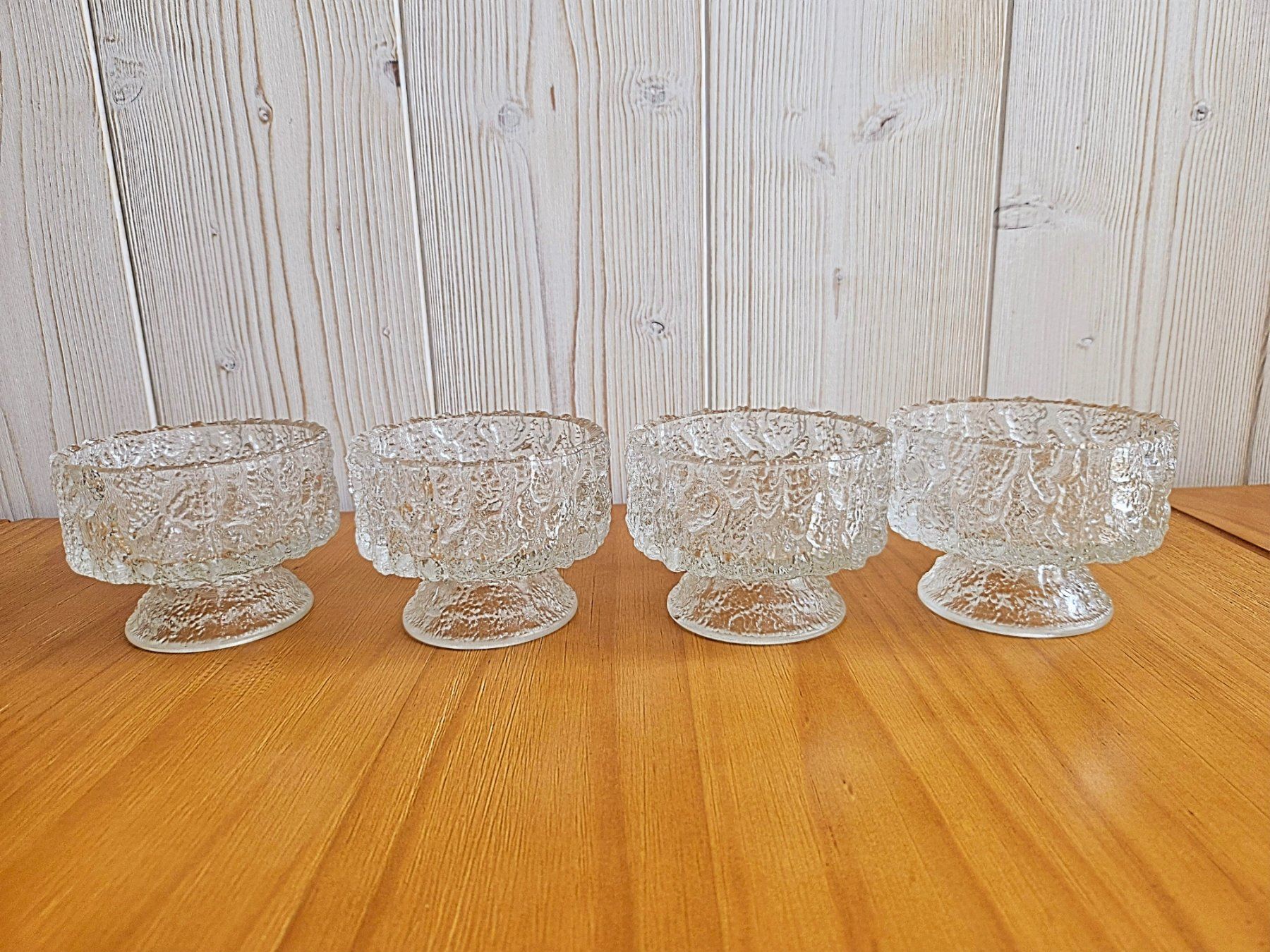 Ciotole: Goebel Charlottenhutte Glas Schalen Eisbecher Glacebecher – Usato da St-Aubin-Sauges venduto da melisaande