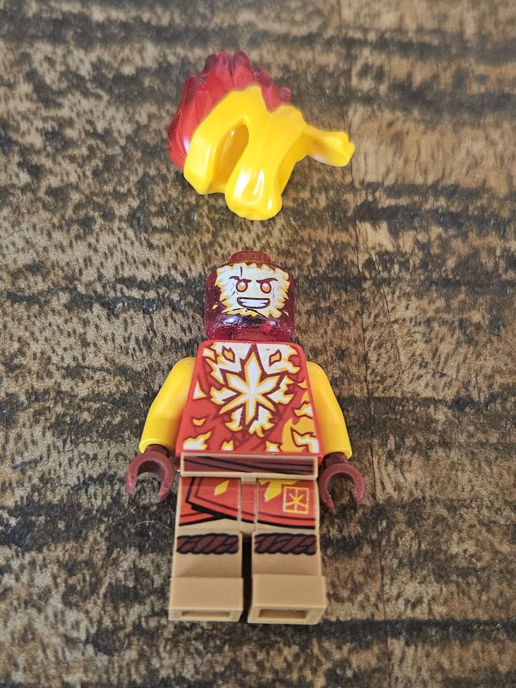 Lego Kit di costruzioni: lego figurine ninjago njo0747 Kai - Core Spinjitzu – Usato da Confignon venduto da Ecrofigs 1